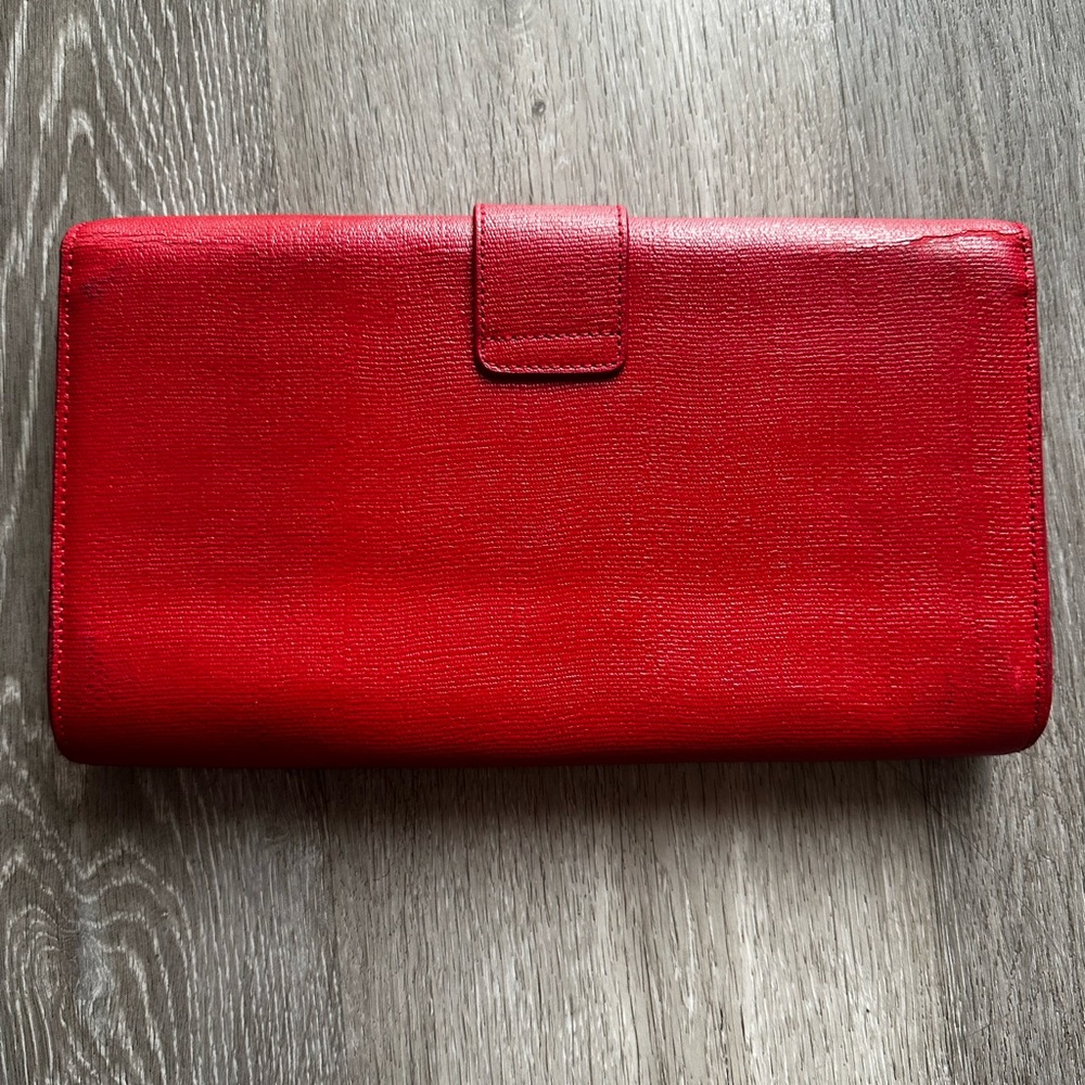 Ysl red clutch - Picture 2 of 9